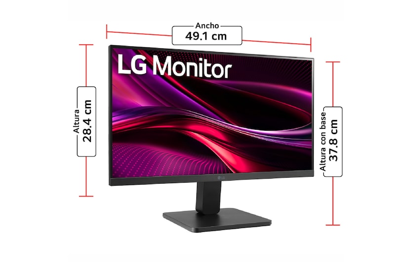 Dimenciones Monitor FHD - 22MR410-B